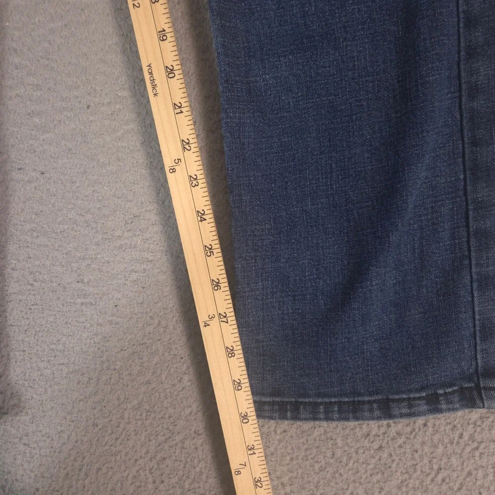 TK Axel Jeans Mens 34x32 Blue Slim Boot Stretch Denim Pants Preppy Casual Urban
